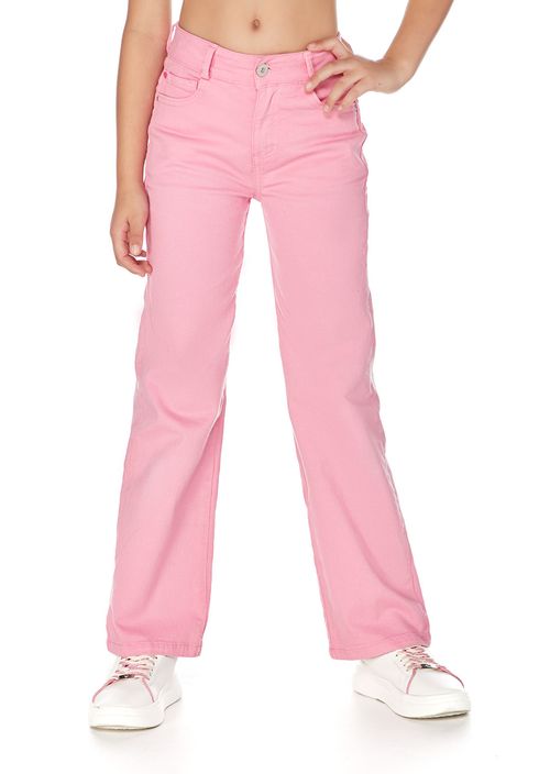 Jean Retromom para niñas Junior tiro alto