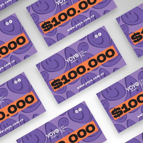 Tarjeta Regalo Ecommerce YOYO $100.000