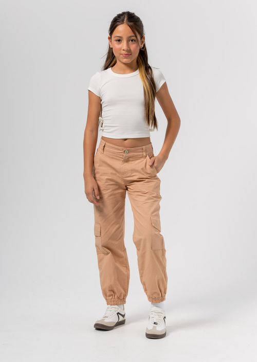 Jogger arena con bolsillos para niñas