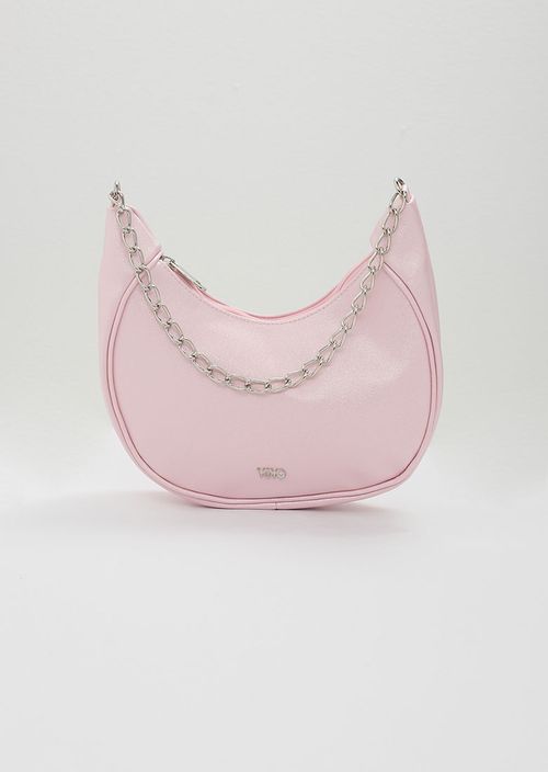 Bolso rosa con textura para jóvenes