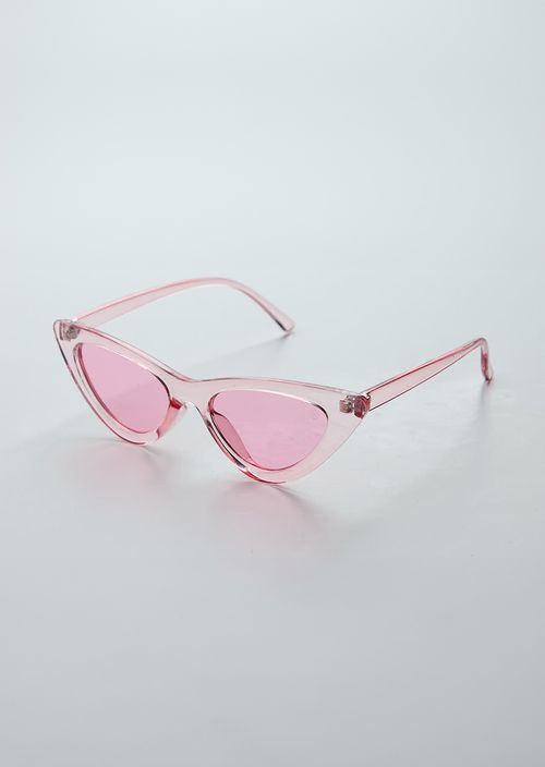 Gafas de sol rosa con glitter para jóvenes