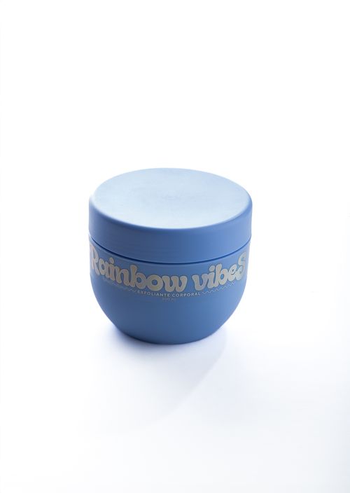 Exfoliante corporal azul para adolescentes