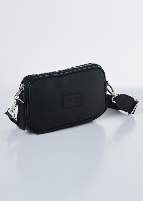 Bolso tipo bandolera negro para adolescentes